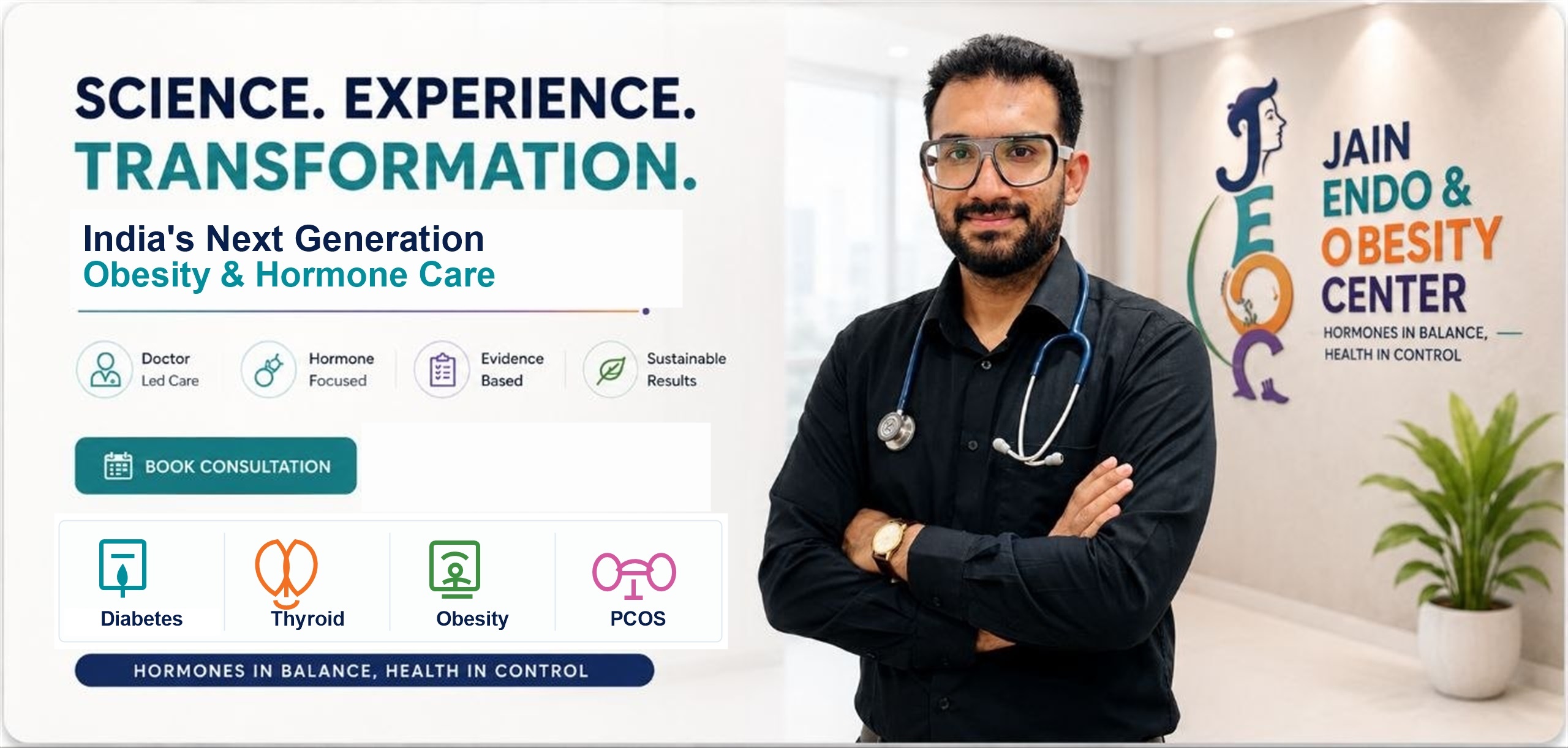 Jain Endo & Obesity Centre clinic banner